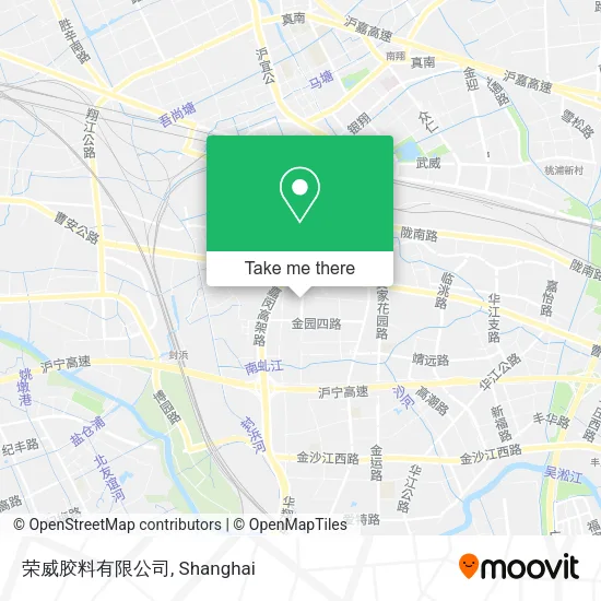 荣威胶料有限公司 map