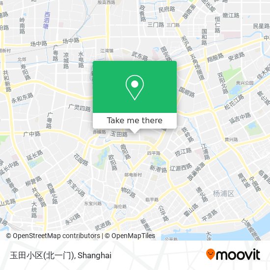 玉田小区(北一门) map