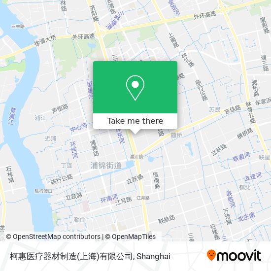 柯惠医疗器材制造(上海)有限公司 map