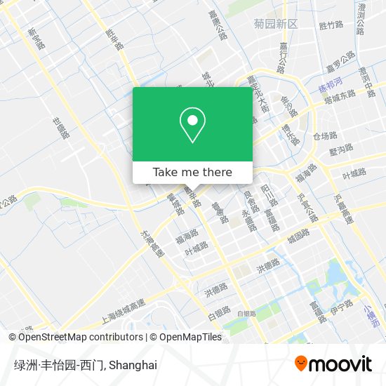 绿洲·丰怡园-西门 map