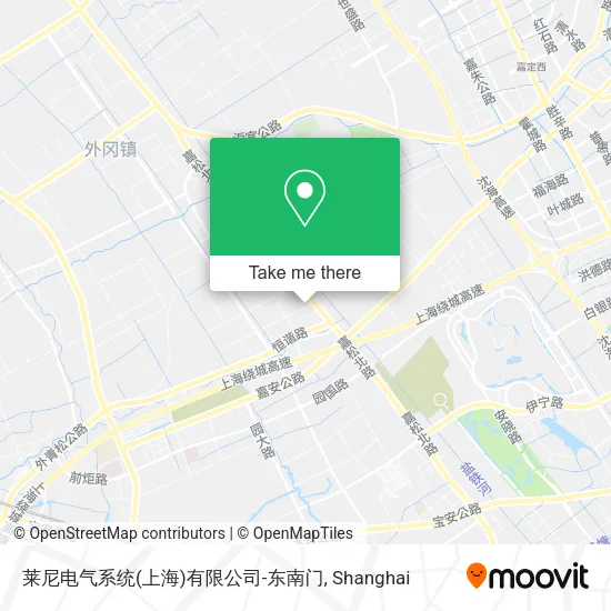 莱尼电气系统(上海)有限公司-东南门 map