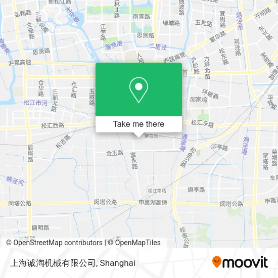 上海诚淘机械有限公司 map