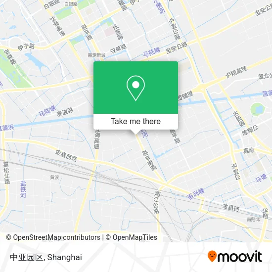 中亚园区 map