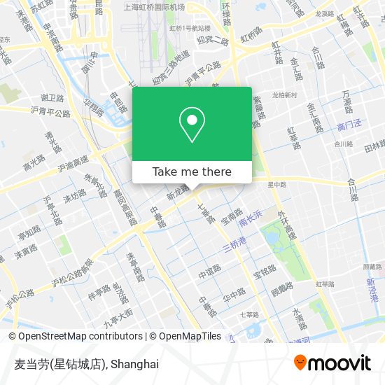 麦当劳(星钻城店) map