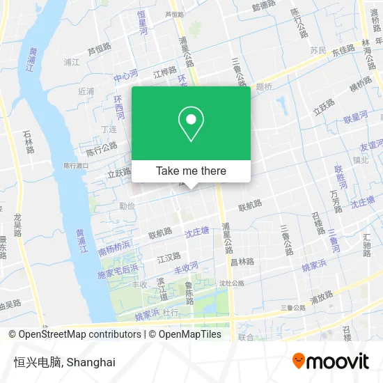 恒兴电脑 map