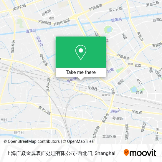 上海广焱金属表面处理有限公司-西北门 map