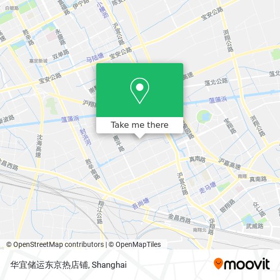 华宜储运东京热店铺 map