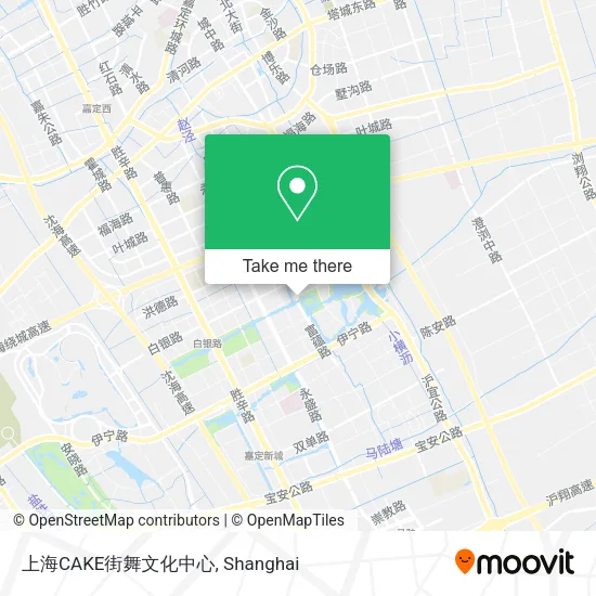 上海CAKE街舞文化中心 map