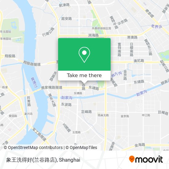 象王洗得好(兰谷路店) map