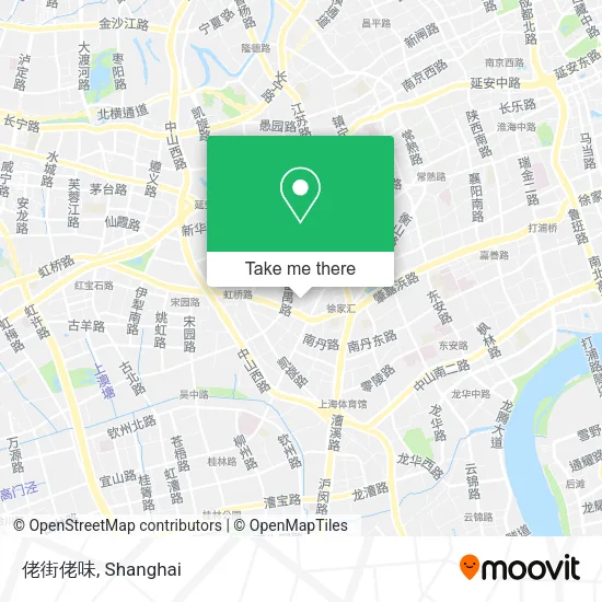 佬街佬味 map