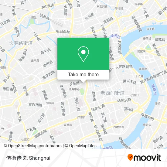佬街佬味 map