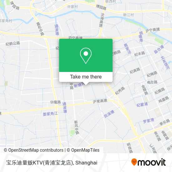 宝乐迪量贩KTV(青浦宝龙店) map