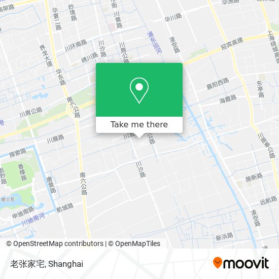 老张家宅 map