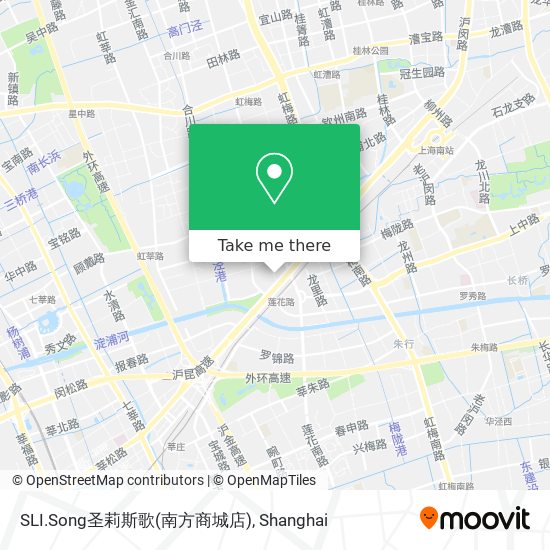 SLI.Song圣莉斯歌(南方商城店) map