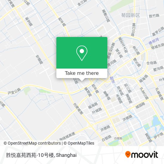 胜悦嘉苑西苑-10号楼 map