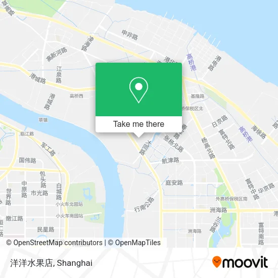 洋洋水果店 map