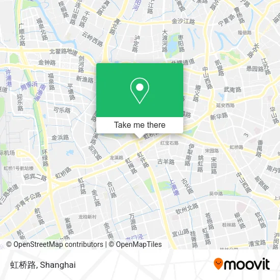 虹桥路 map