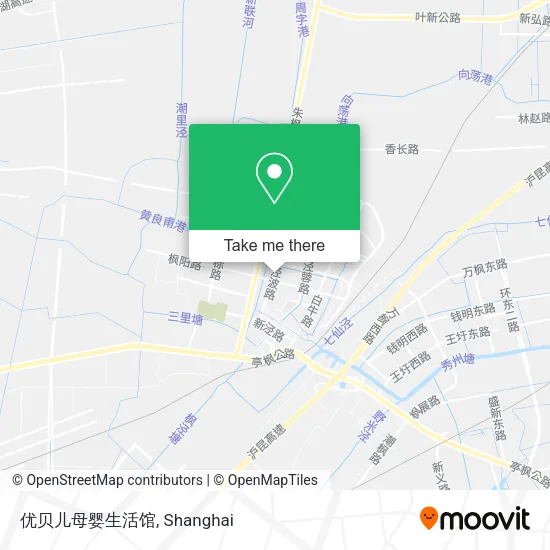 优贝儿母婴生活馆 map