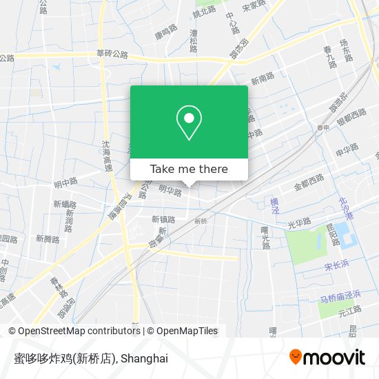 蜜哆哆炸鸡(新桥店) map