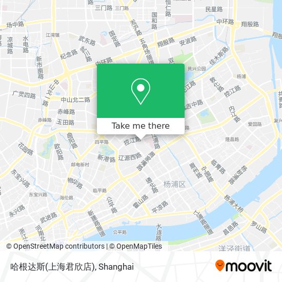 哈根达斯(上海君欣店) map