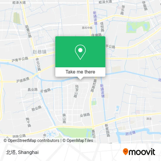 北塔 map