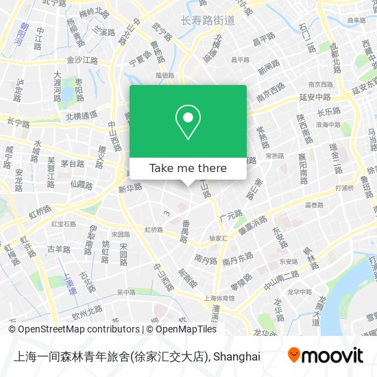 上海一间森林青年旅舍(徐家汇交大店) map