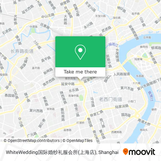 WhiteWedding国际婚纱礼服会所(上海店) map