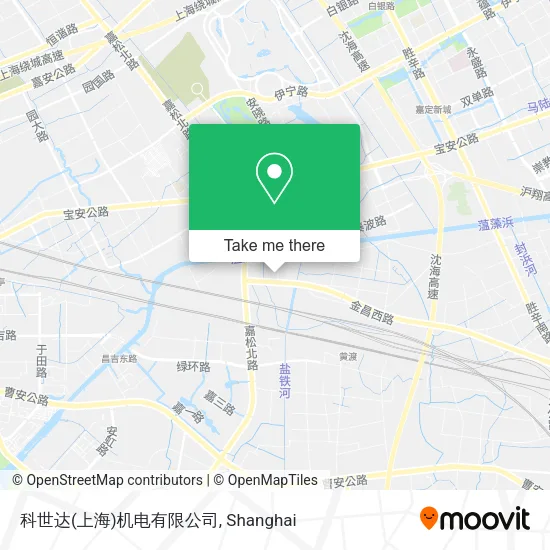 科世达(上海)机电有限公司 map