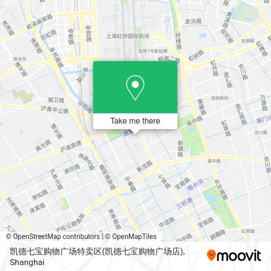凯德七宝购物广场特卖区(凯德七宝购物广场店) map