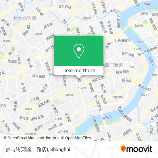 然与纯(瑞金二路店) map