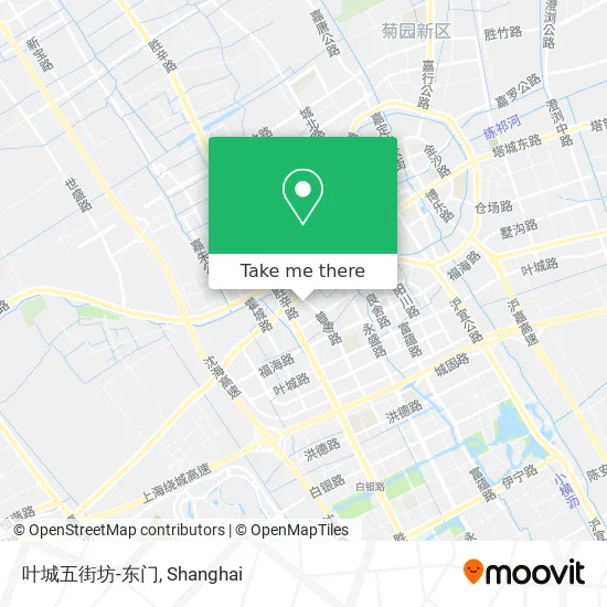 叶城五街坊-东门 map