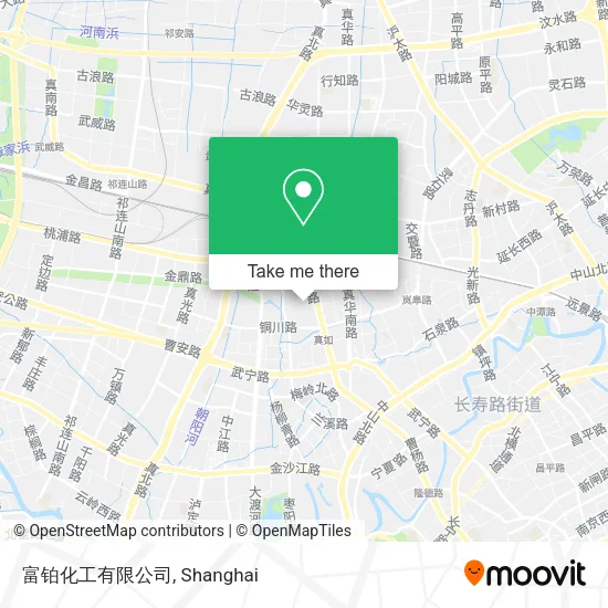 富铂化工有限公司 map