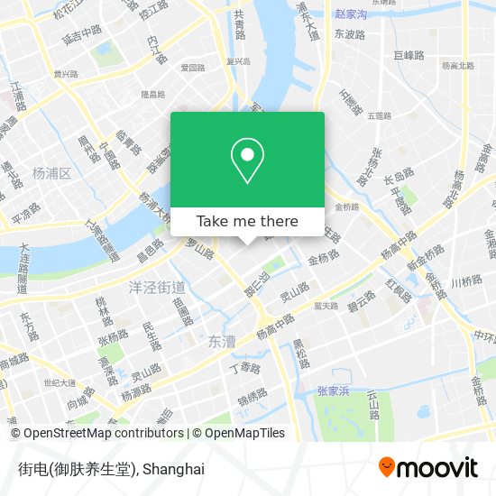 街电(御肤养生堂) map