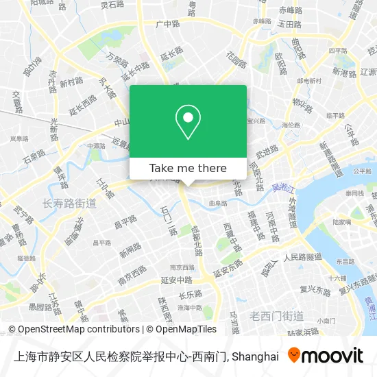 上海市静安区人民检察院举报中心-西南门 map