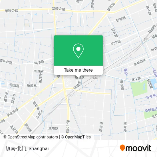 镇南-北门 map