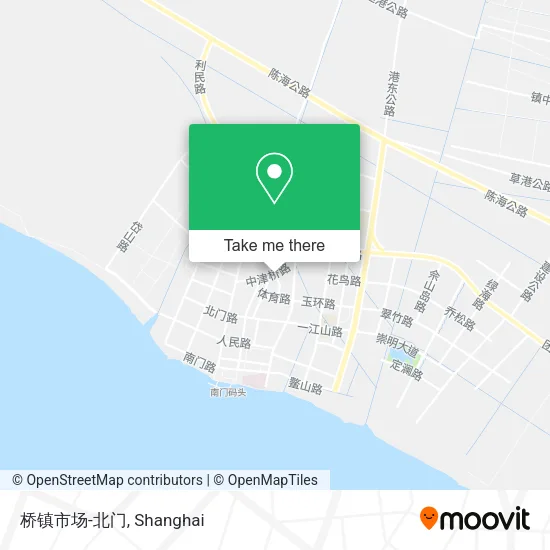 桥镇市场-北门 map