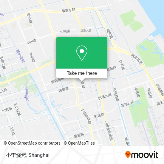小李烧烤 map