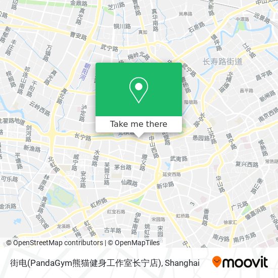 街电(PandaGym熊猫健身工作室长宁店) map