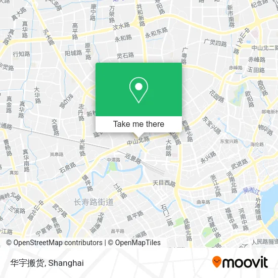 华宇搬货 map