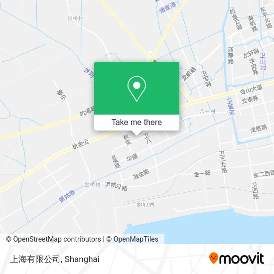 上海有限公司 map