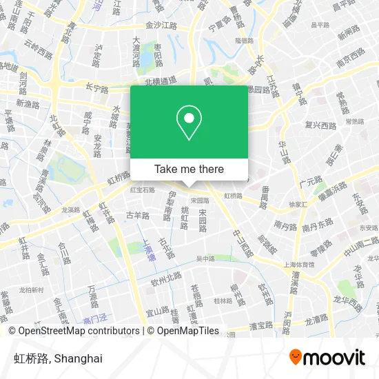 虹桥路 map