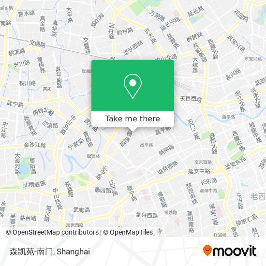 森凯苑-南门 map