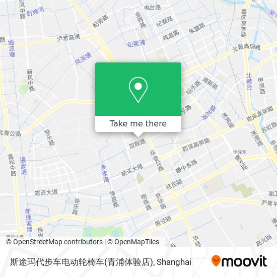 斯途玛代步车电动轮椅车(青浦体验店) map