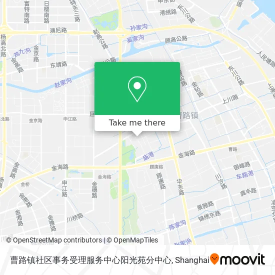 曹路镇社区事务受理服务中心阳光苑分中心 map