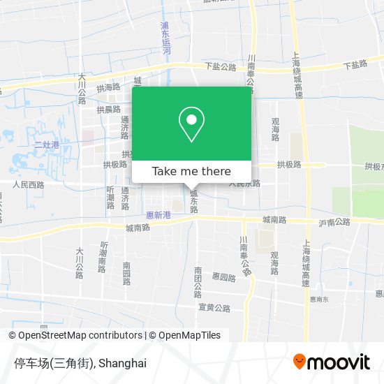 停车场(三角街) map