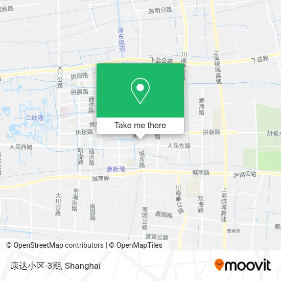 康达小区-3期 map