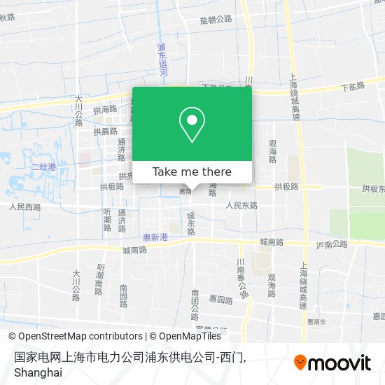 国家电网上海市电力公司浦东供电公司-西门 map