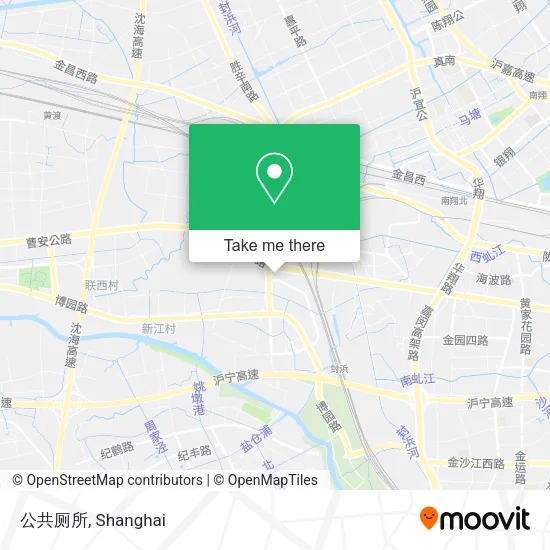 公共厕所 map