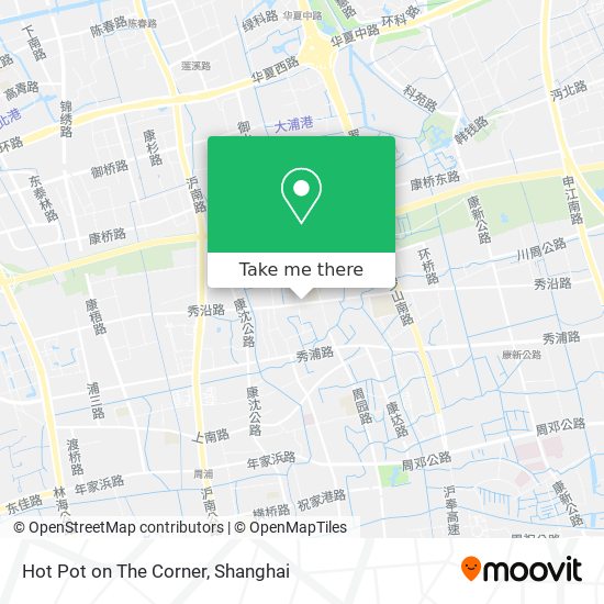 Hot Pot on The Corner map