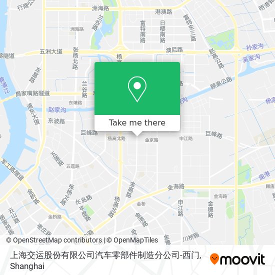 上海交运股份有限公司汽车零部件制造分公司-西门 map